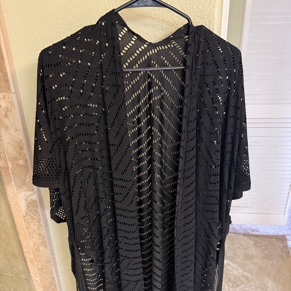 Over swimsuit jacket